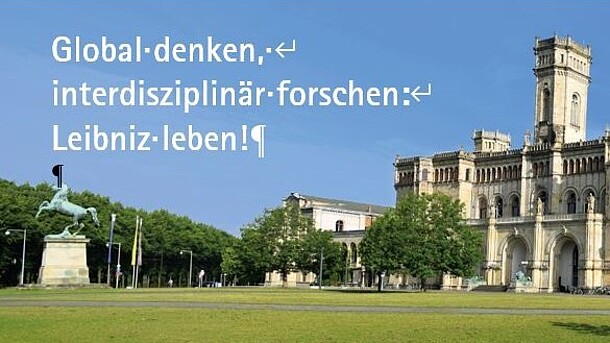 LUH Schloss Stellenausschreibung